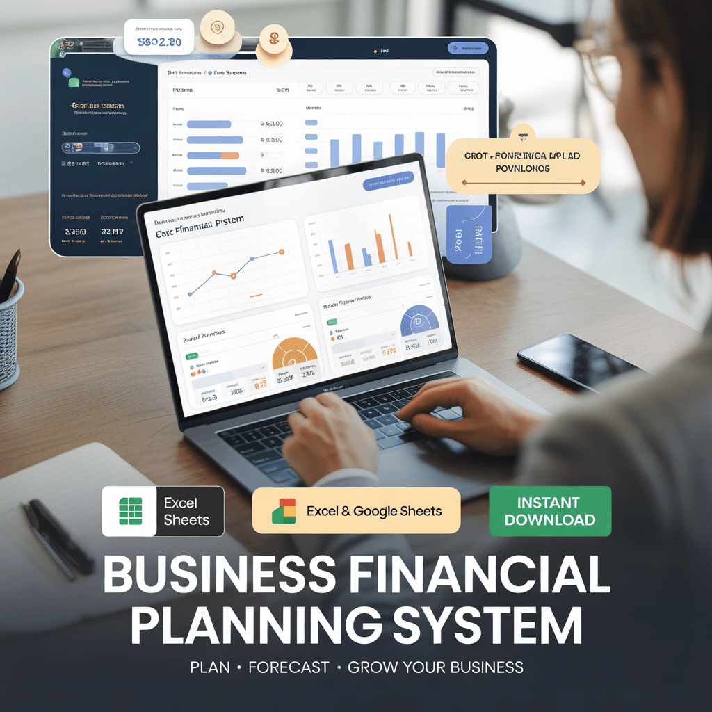 Business Financial Planning System – Complete Startup & Business Planning Toolkit - digiplaza